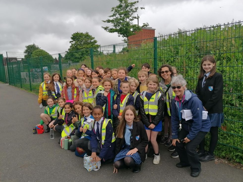 Visiting Warblington School Eco Club